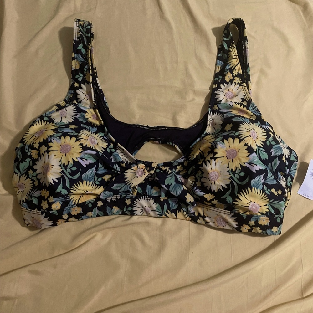 Old Navy Sunflower SwimTop XXXL